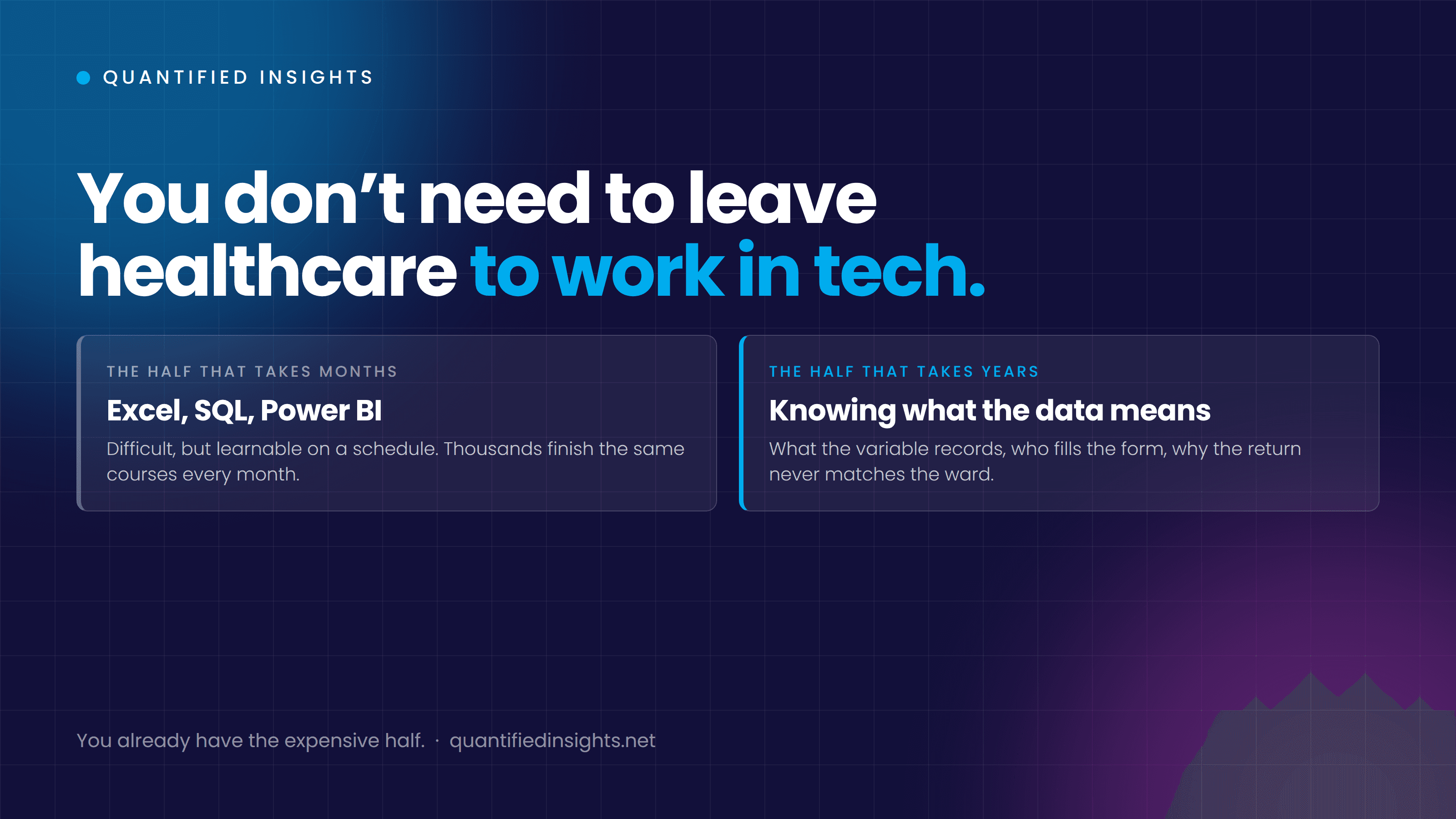 You Don't Need to Leave Healthcare to Work in Tech