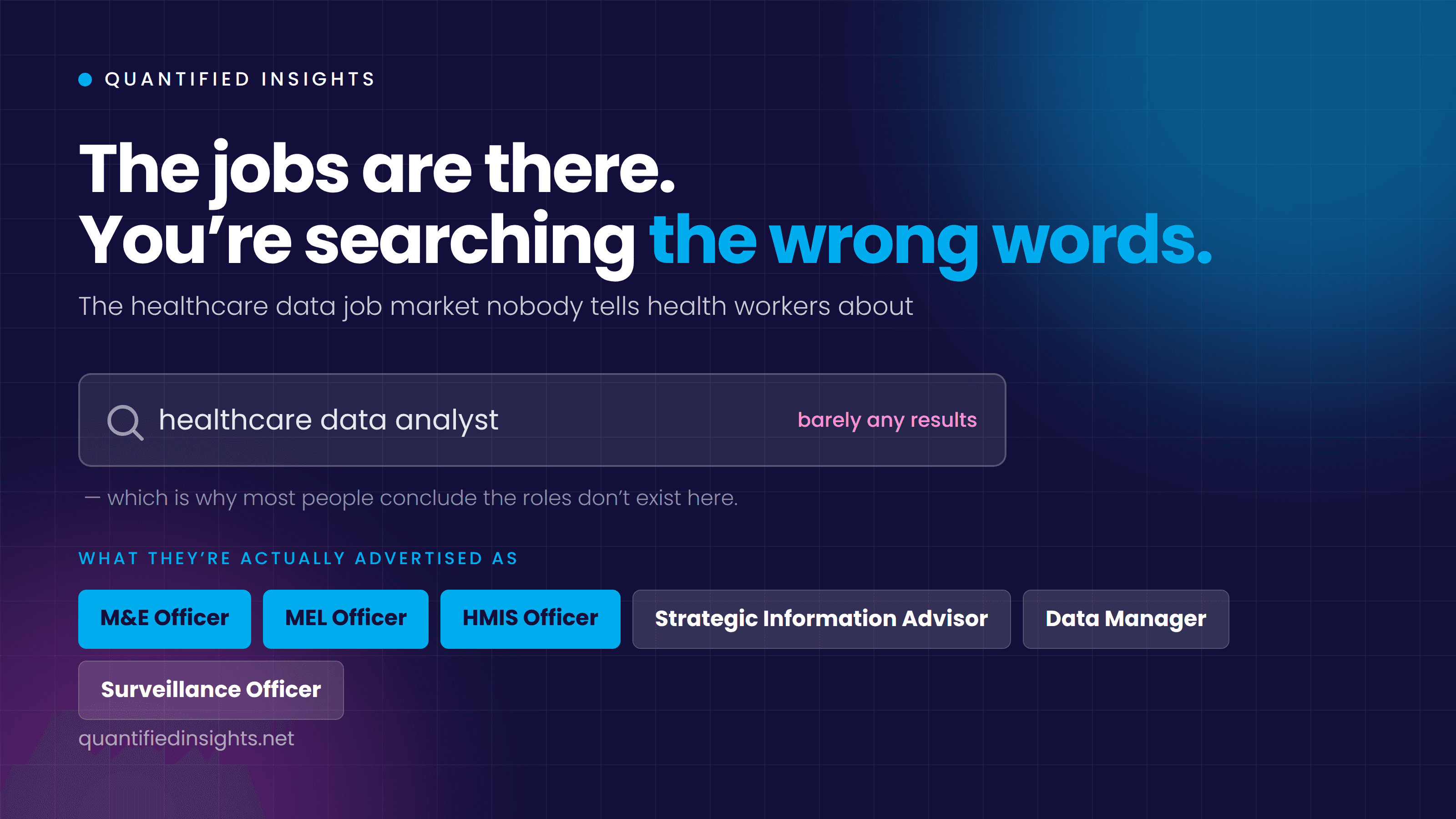 The Healthcare Data Job Market Nobody Tells Health Workers About